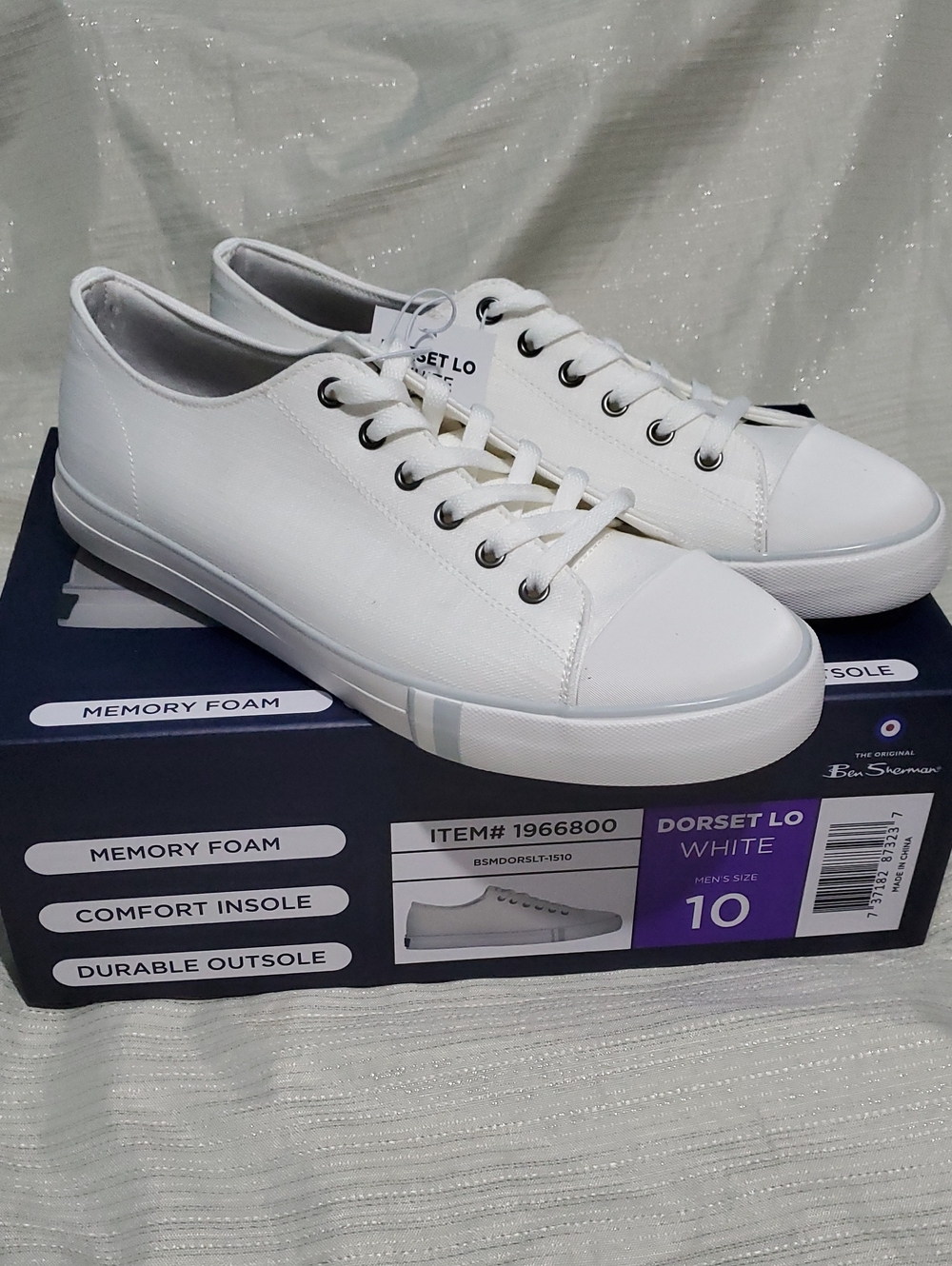 Ben Sherman Dorset Lo White Shoes